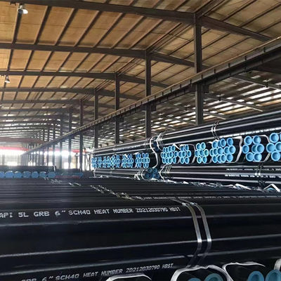 ASTM A106B A53B Carbon Steel Pipe ISO PED CE Seamless Steel Tube