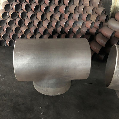 Yüksek Kaliteli Karbon Çelik ASME B16.9 Boru Bağlantısı Dikişsiz Düz/Küçültme Tee