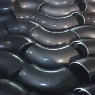 2 İnç Karbon Çelik Boru Ek Parçaları Siyah Çelik Dirsek 90 Derece
